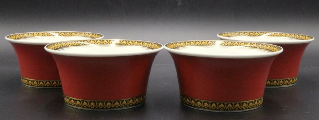 4 Pc. Rosenthal Versace "Medusa" Porcelain Fruit Dishes (1 of 5)