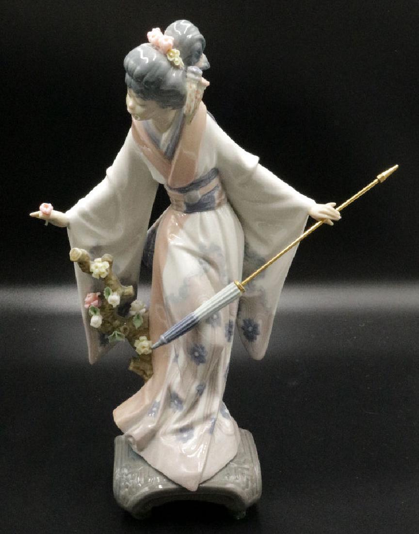 Vintage Lladro "Geisha Girl" 1449 Porcelain Figure