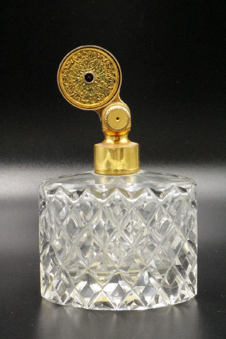 Marcel Franck French Crystal Perfume Bottle (1 of 2)