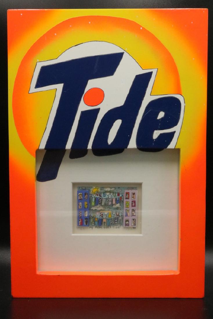 James Rizzi (American 1950-2011) "My Mom Uses Tide" 3-D (1 of 5)