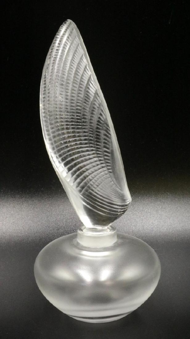 Lalique "Coquillage" Crystal Perfume Bottle (1 of 2)