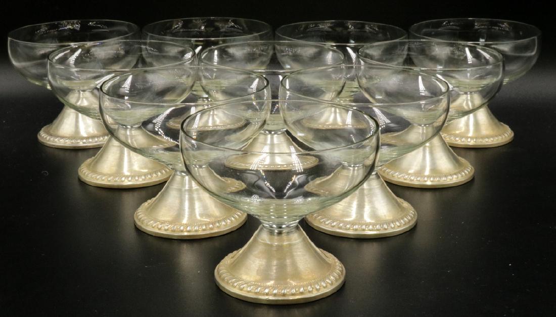 10 Pc. Duchin Creations Weighted Sterling & Glass Candy (1 of 3)