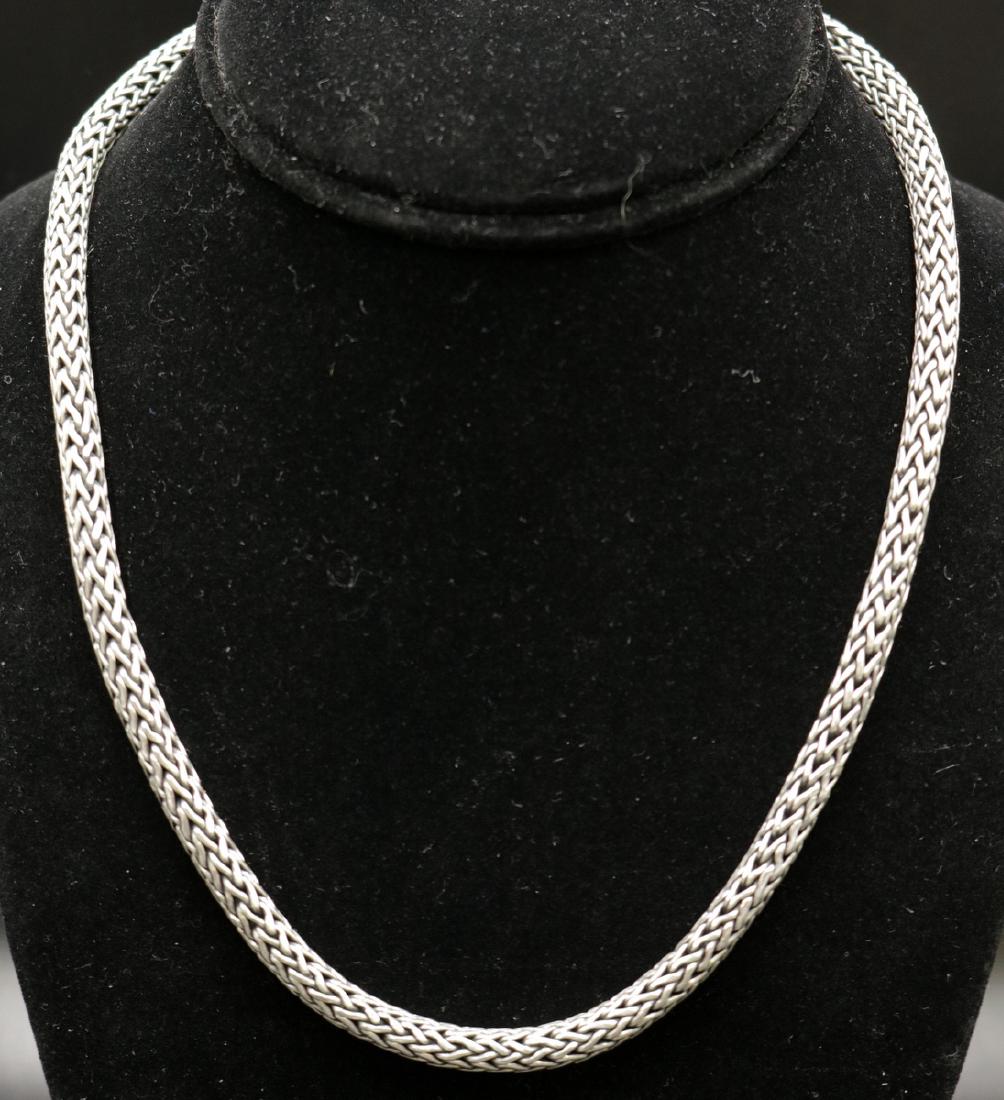 John Hardy Style Sterling Necklace (1 of 2)