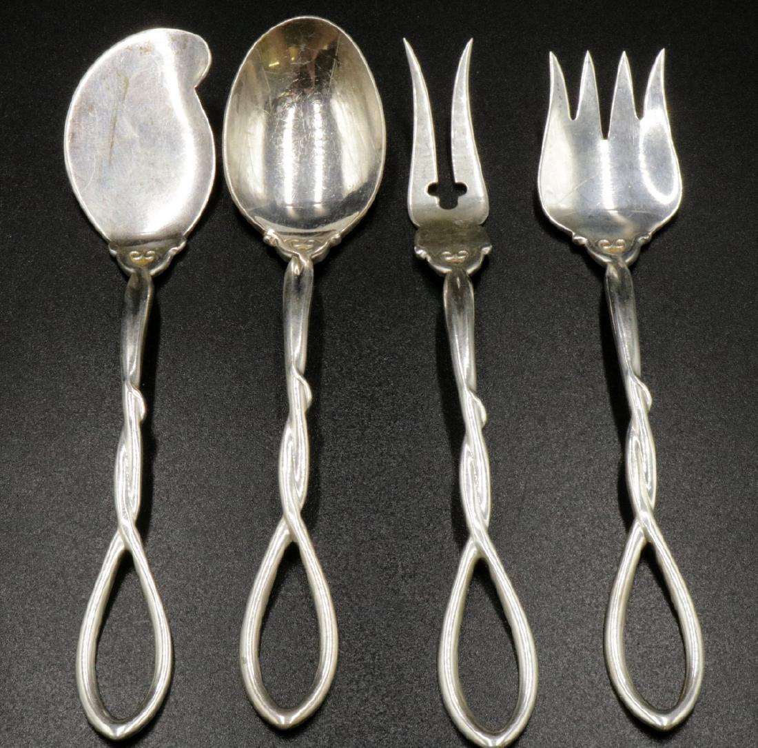 4 Pc. Whiting Sterling Forks & Spoons (1 of 4)