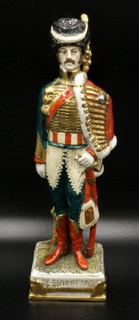 Scheibe Alsbach Hand Painted Porcelain Soldier (1 of 3)