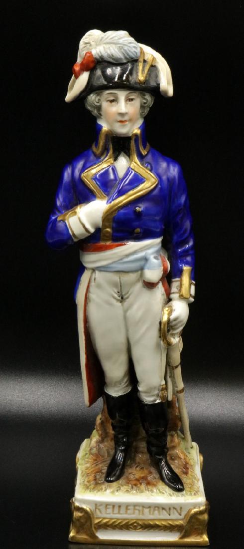 Scheibe Alsbach Hand Painted Porcelain Soldier (1 of 3)