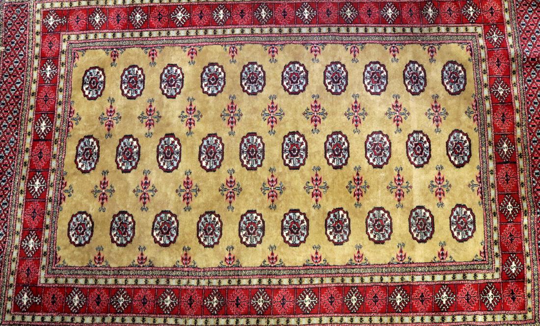 Pakistan Bokhara 100% Wool Rug (1 of 3)