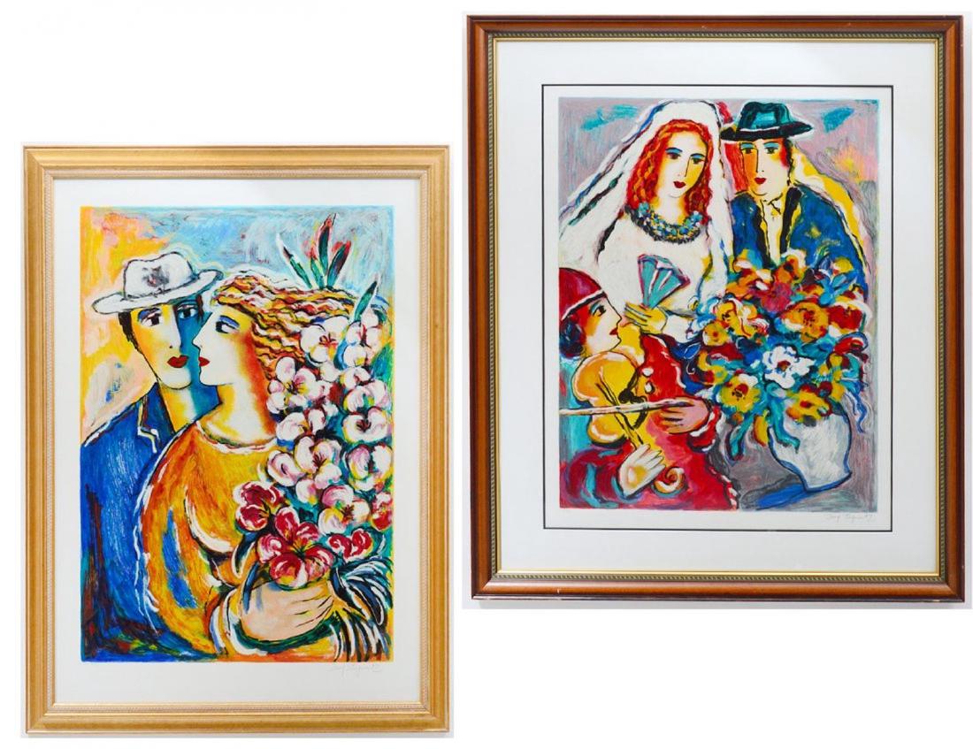 Zamy Steynovitz (Israel 1951-2000) Serigraphs (1 of 9)