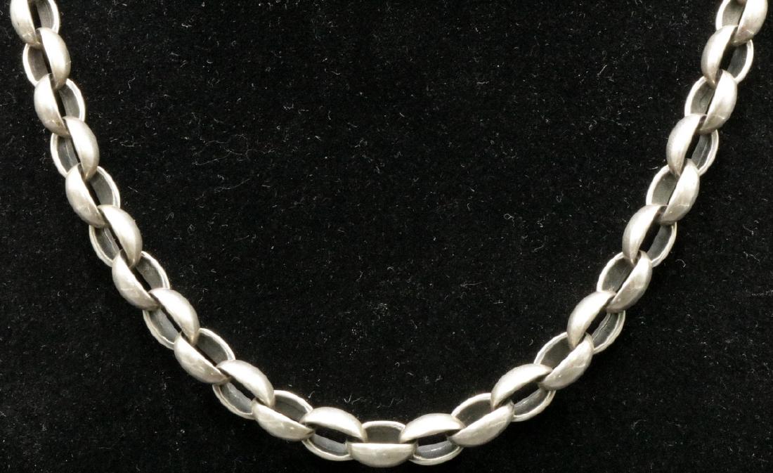Signed B.C. Sterling Silver Necklace (1 of 3)
