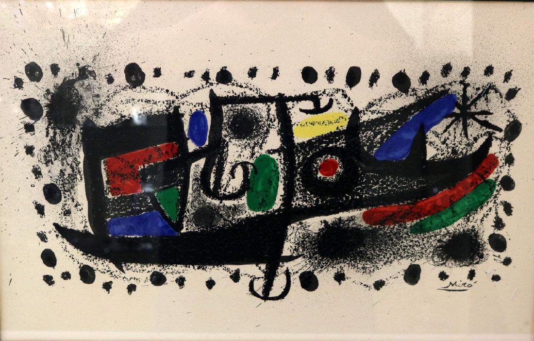 Joan Miro "Star Scene" Lithograph (1 of 4)