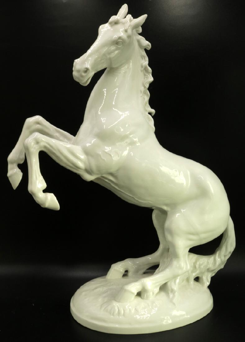 Von Schierholz German White Porcelain Horse (1 of 5)