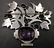 Vintage Art Deco Sterling Floral Brooch - 5