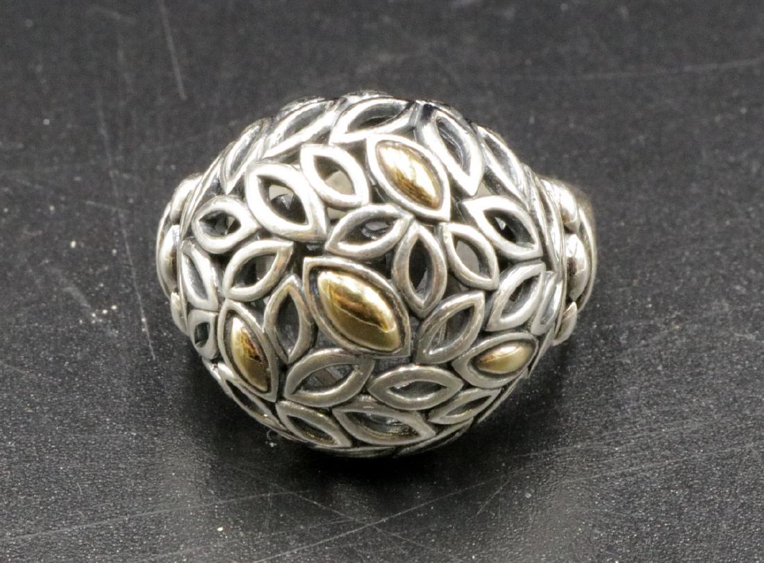 John Hardy Jai Thailand 14Kt & Sterling Ring (1 of 3)