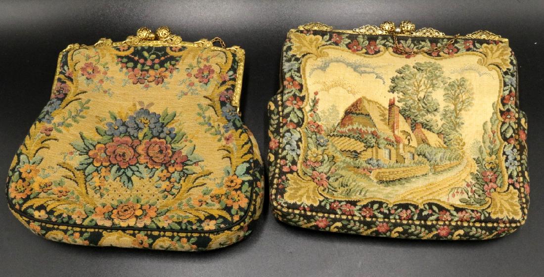 Antique French Tapestry Purses (1 of 3)