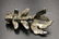 Pair of Sterling & Marcasite Koi Fish Pins - 3