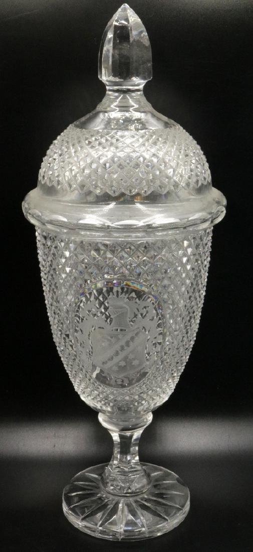 Cut Crystal Covered Urn (1 of 4)
