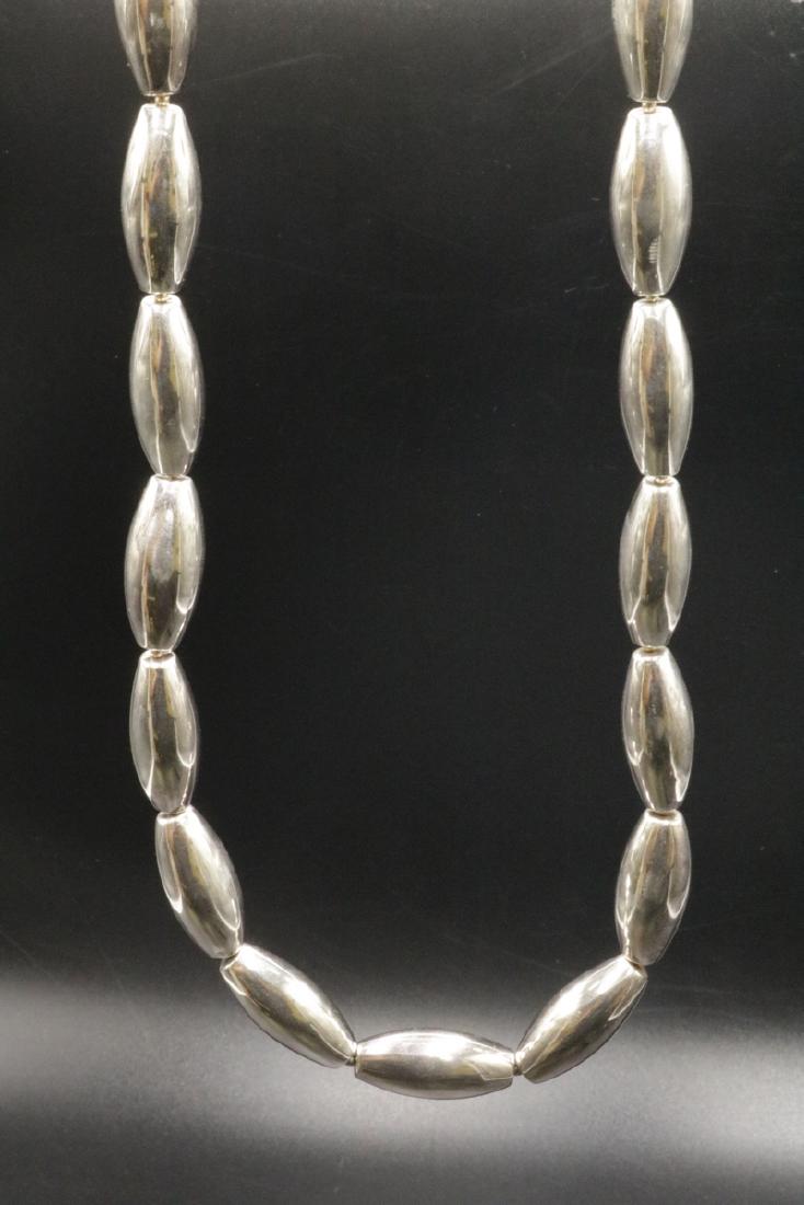 Sterling Silver Beaded Necklace (1 of 3)