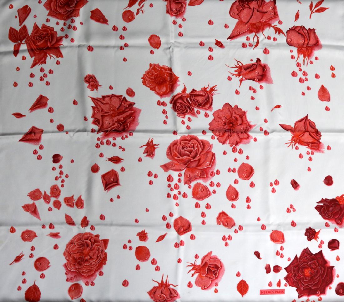 Hermes 100% Silk Scarf (1 of 6)