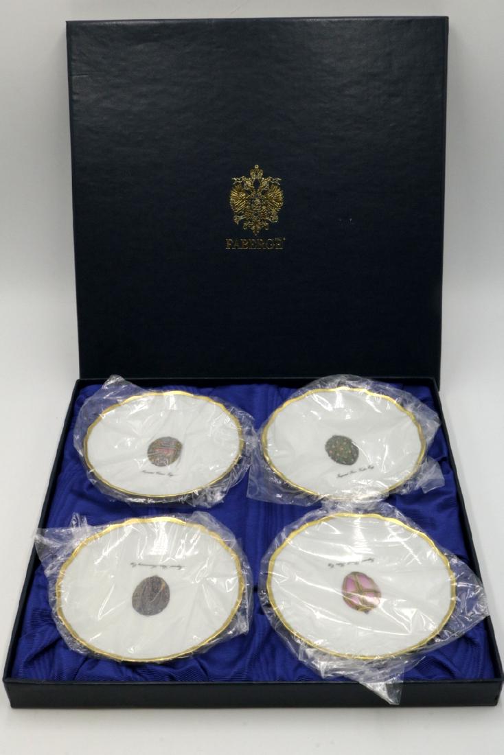 Faberge Limoges France Hand Painted Porcelain Plates (1 of 5)