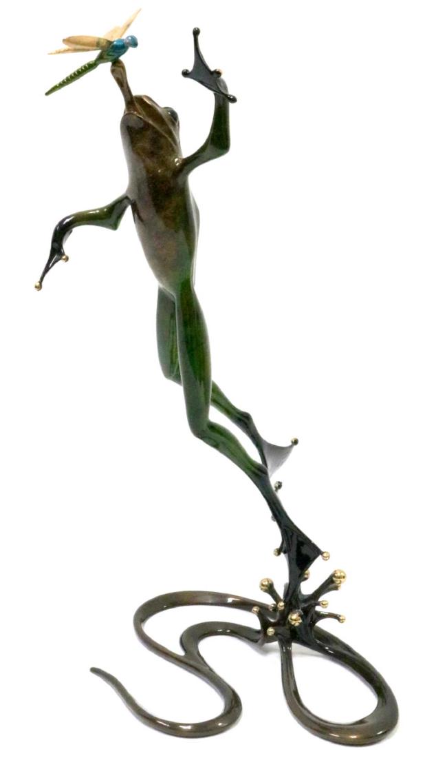 Tim Cotterill (British, B. 1950) "Quantum Leap" Bronze (1 of 9)