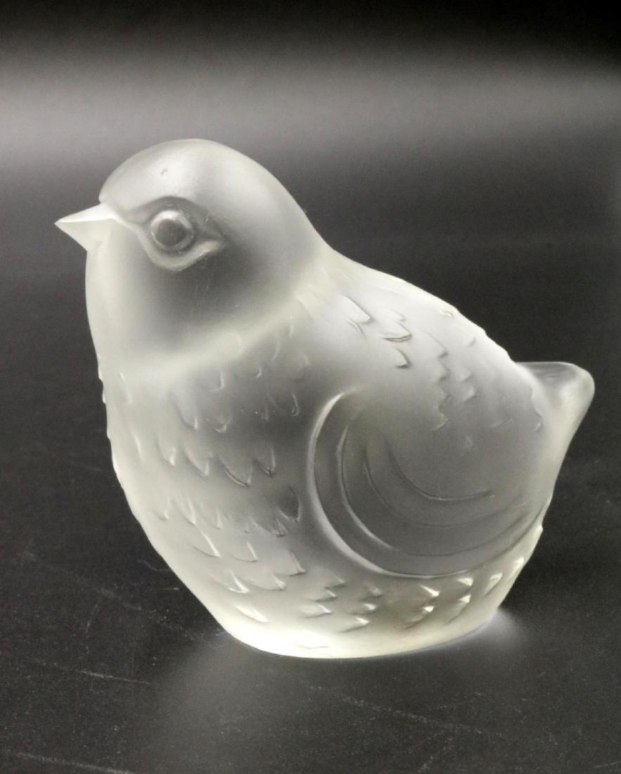 Baccarat Crystal Bird (1 of 2)