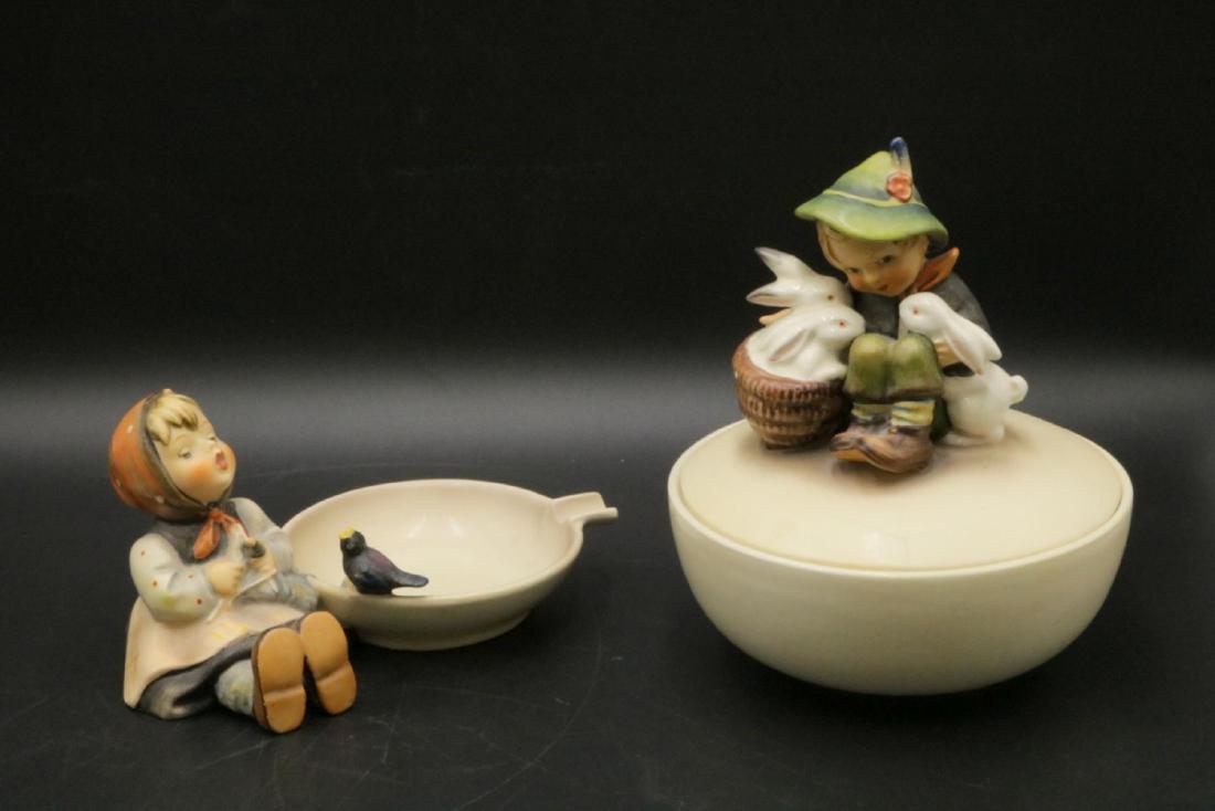 Goebel German Hummel Ashtray & Covered Bowl (1 of 1)