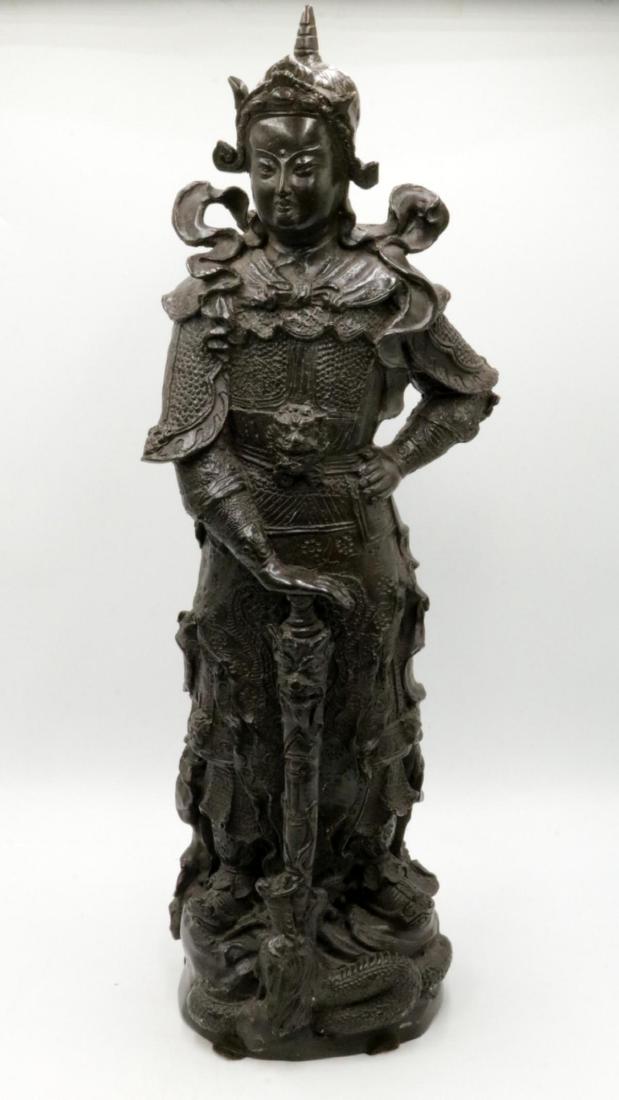 Chinese Bronze of Warrior (1 of 4)