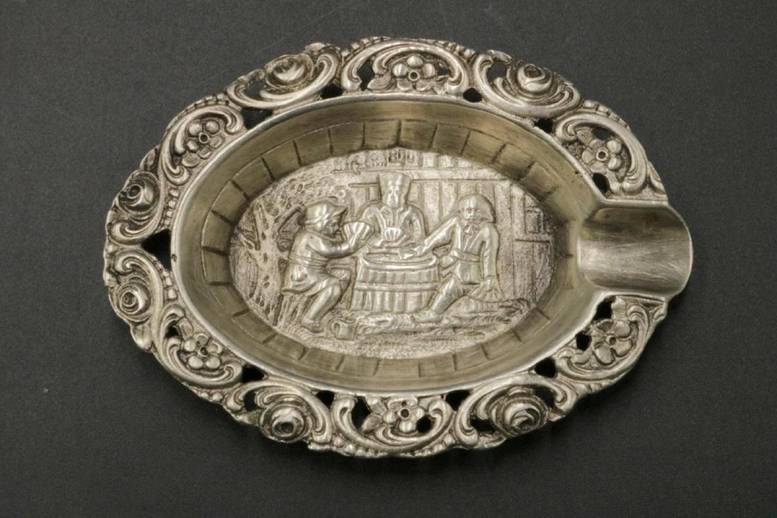 German 800 Silver Ashtray (1 of 2)