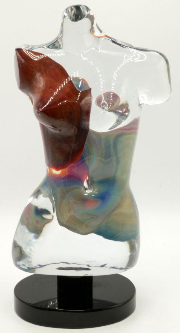 Dino Rosin (Italian, b. 1948) “Aphrodite” Murano Glass (1 of 9)