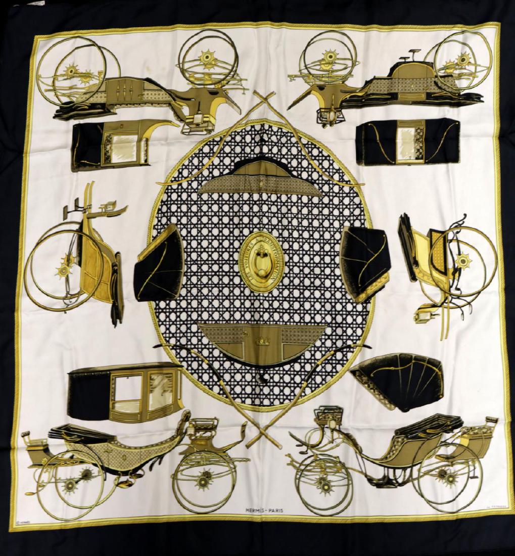 Hermes 100% Silk Scarf (1 of 7)