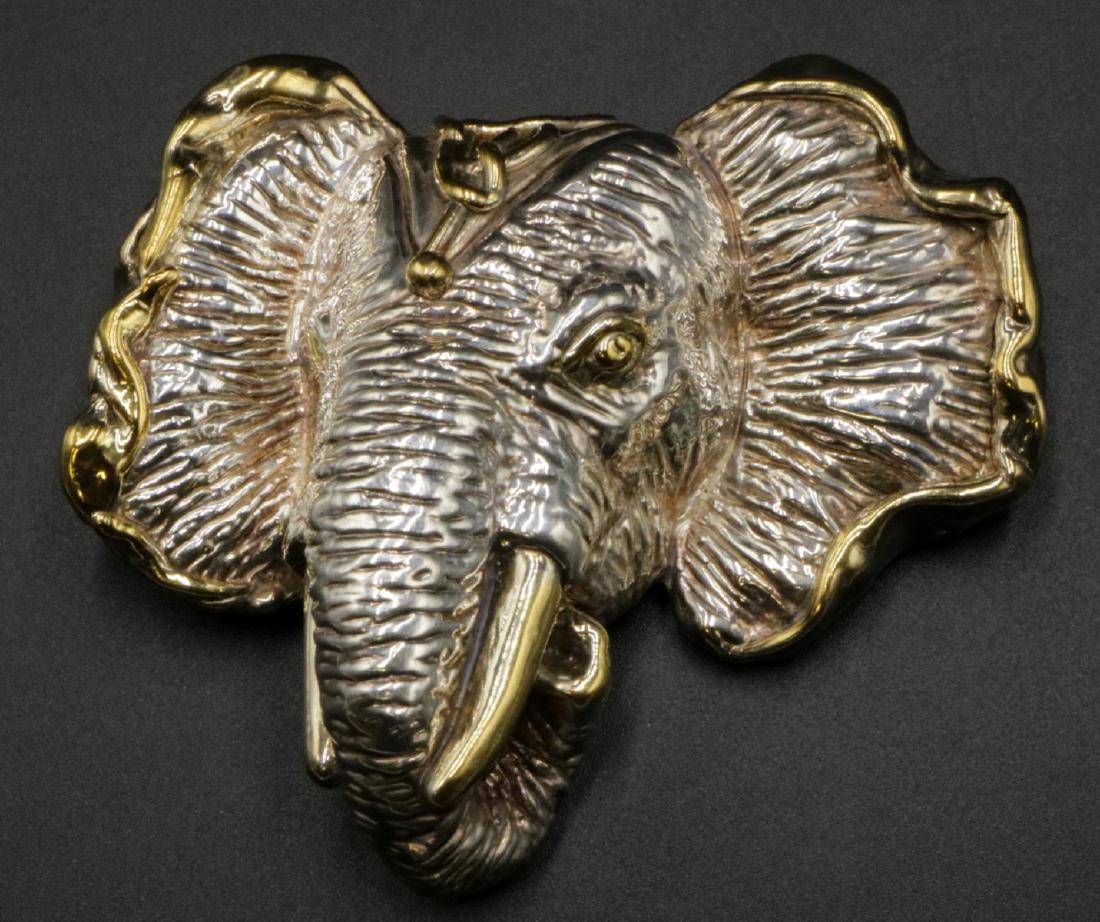 JEM Sterling Elephant Pin (1 of 2)