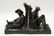 Pair of Bronze Figural Bookends