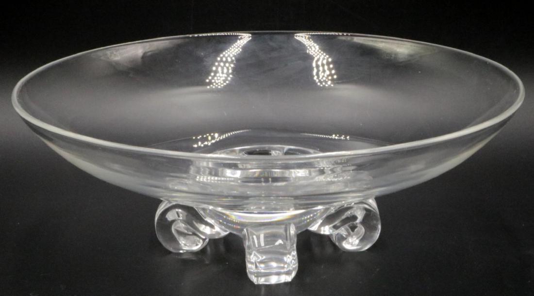 Steuben Crystal Footed Bowl (1 of 3)