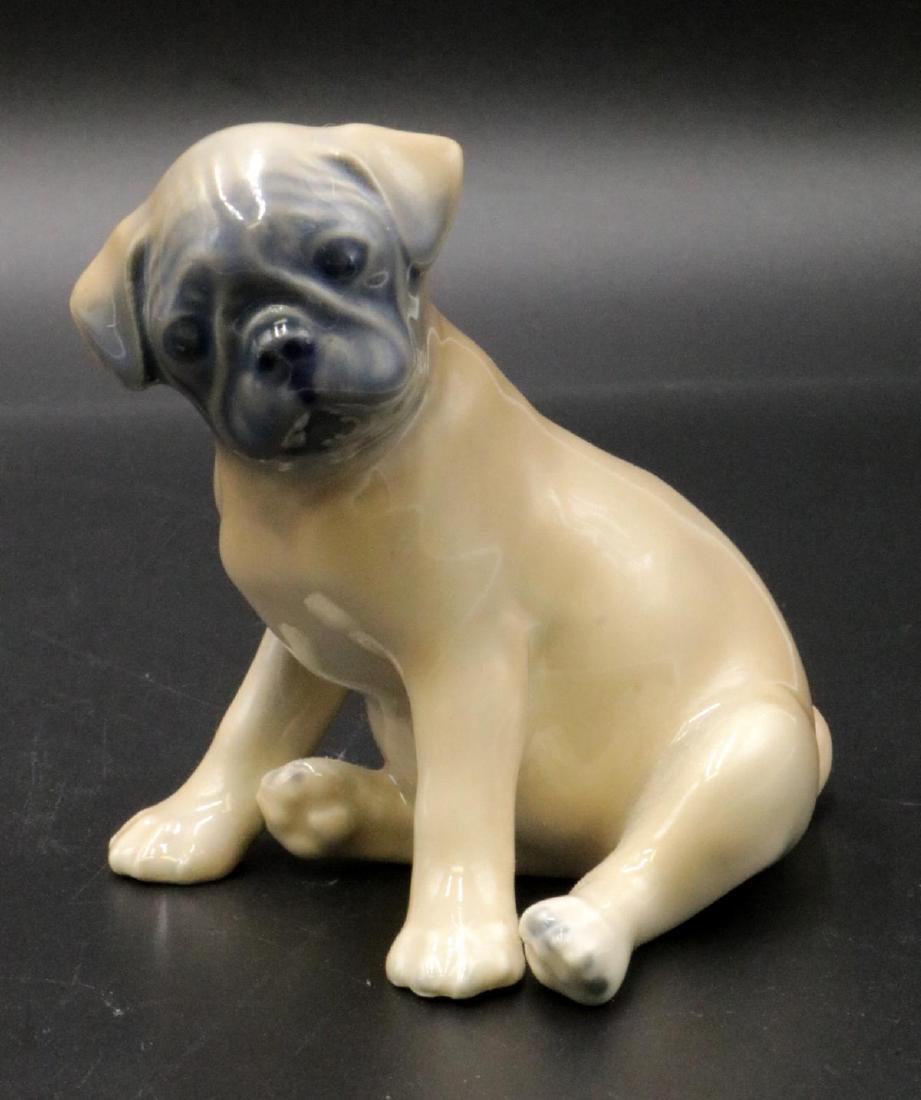 Royal Copenhagen Porcelain Pug (1 of 2)