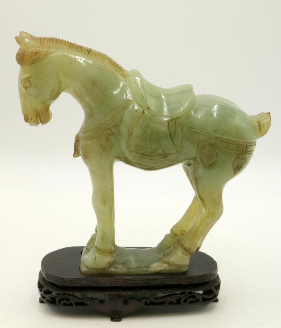 Chinese Carved Jade Horse
