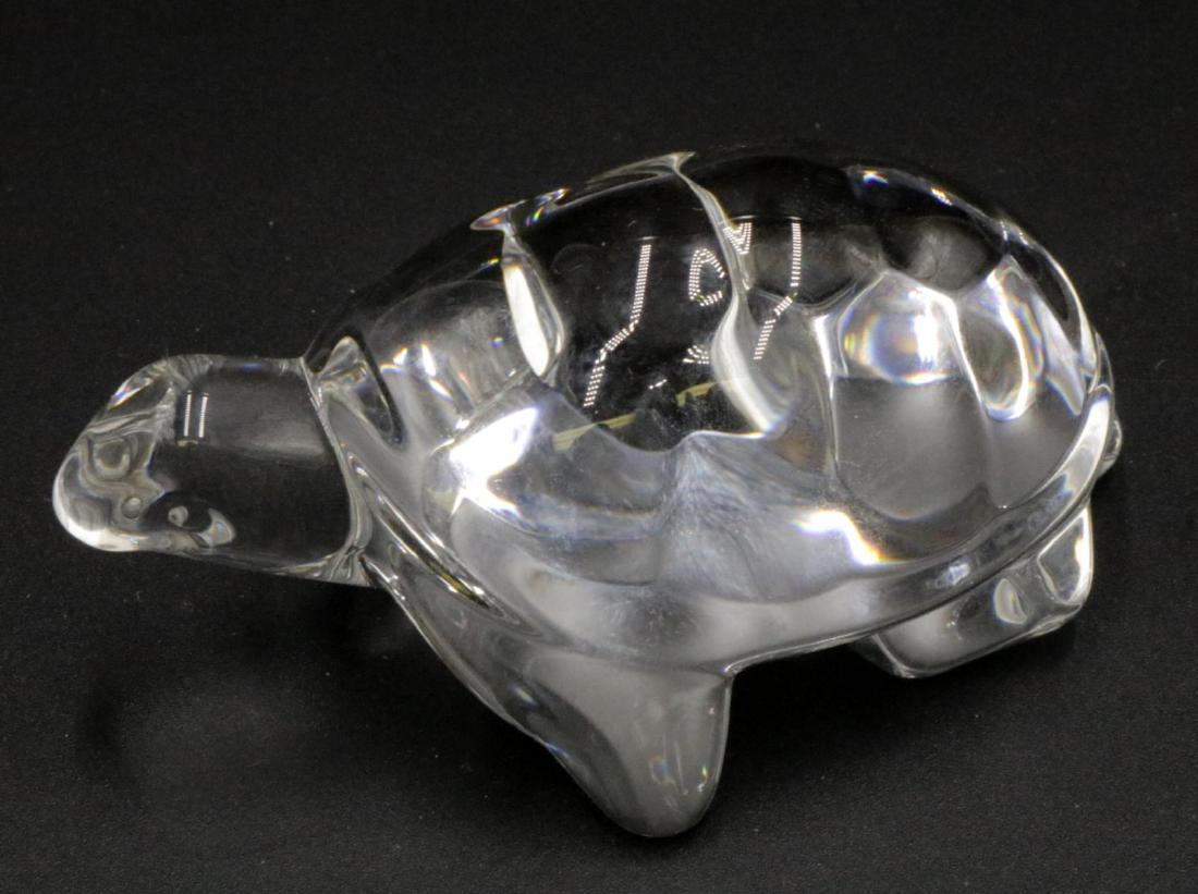 Steuben Crystal Turtle Paperweight (1 of 3)