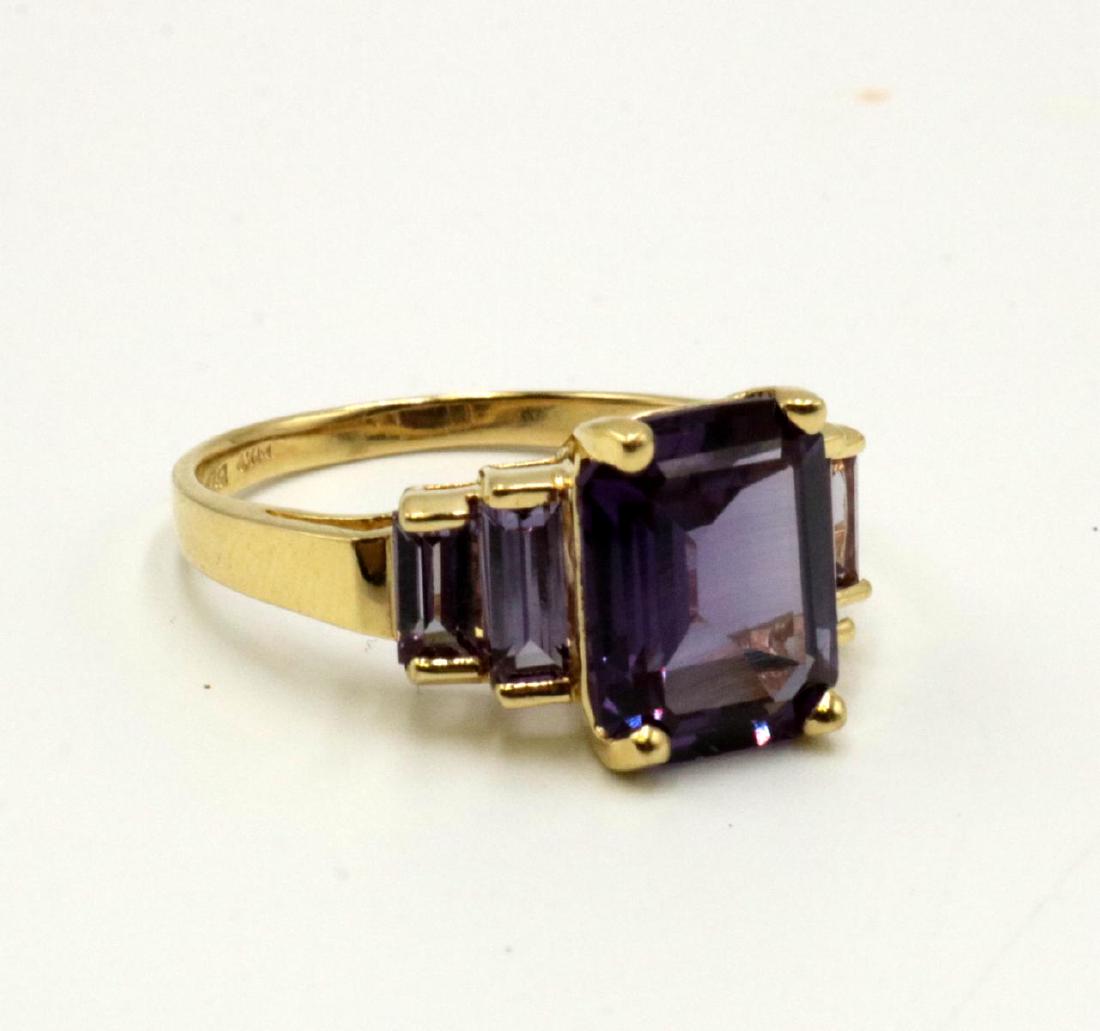 14Kt Amethyst Ring (1 of 2)