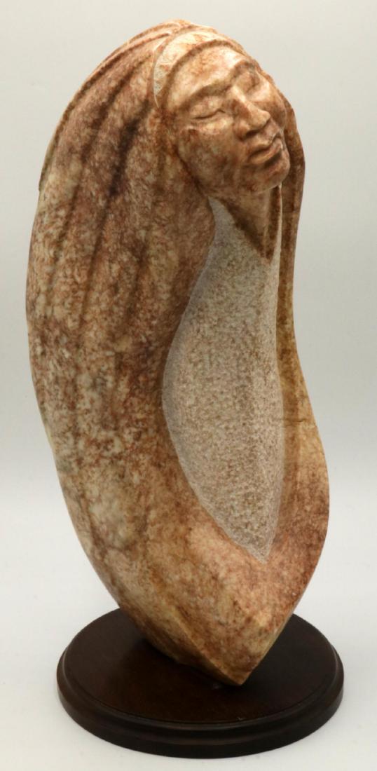 Signed Alaskan Marble Sculpture (1 of 3)