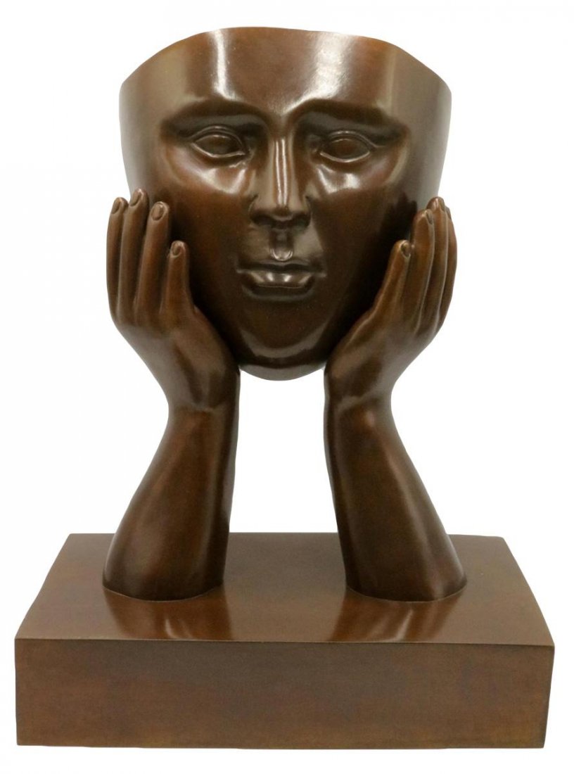 Rare Sergio Bustamante Bronze Sculpture (1 of 6)