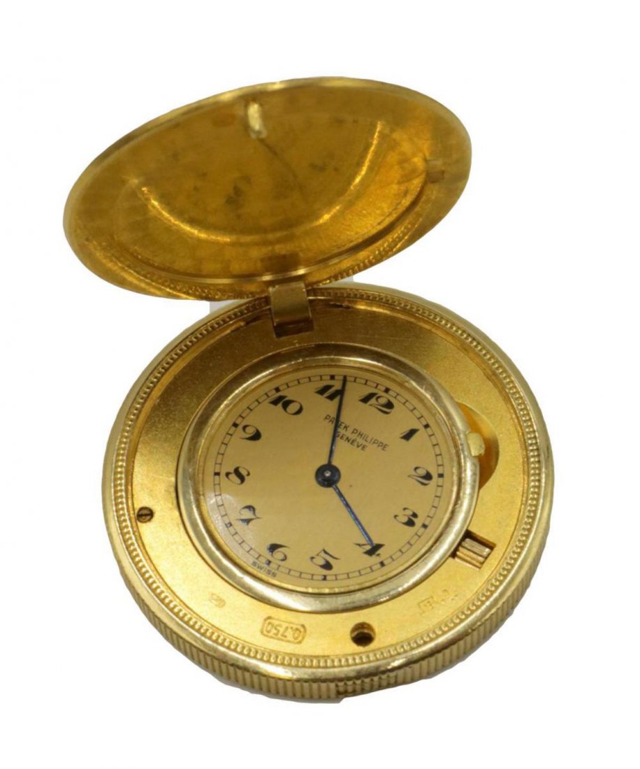 Fine Patek Philippe 22Kt & 18Kt Coin Pocket Watch (1 of 7)
