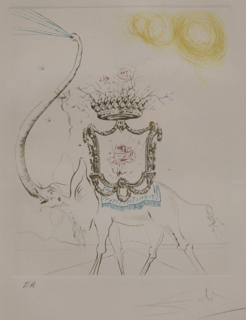 Salvador Dali "The Coronation" Lithograph (1 of 6)