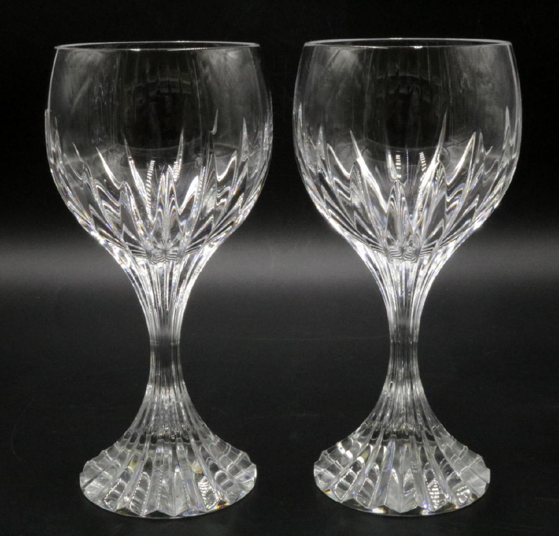 2 Pc. Baccarat "Massena" Crystal Water Goblets (1 of 3)