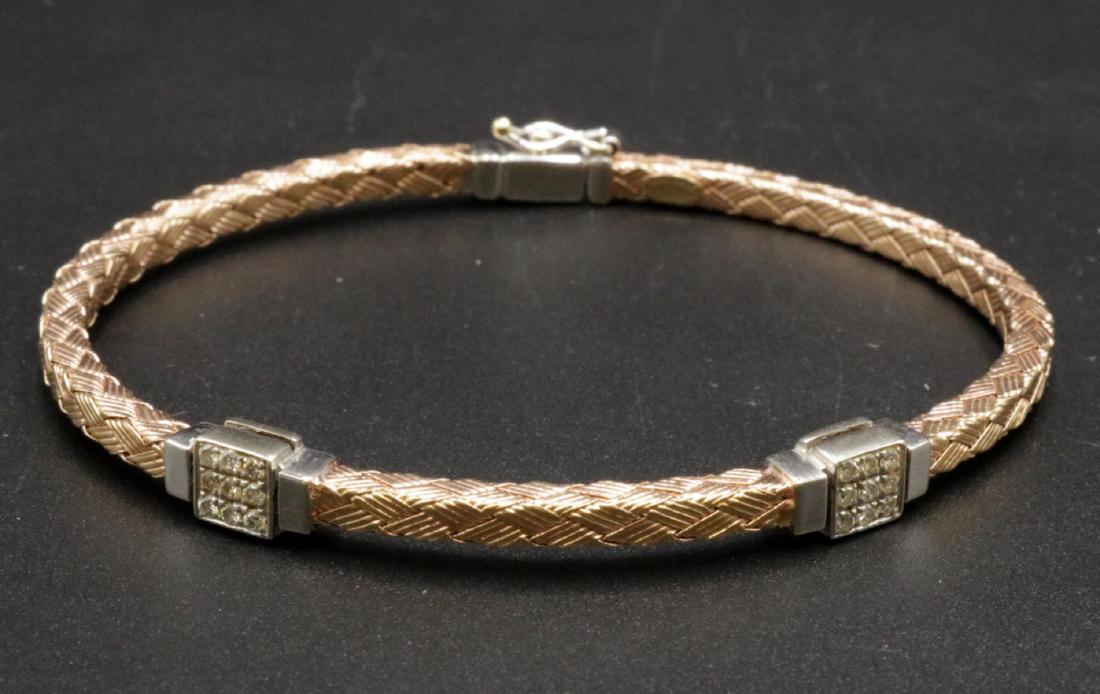 G. Vaggi Ponte Vecchio 18kt Diamond Bracelet