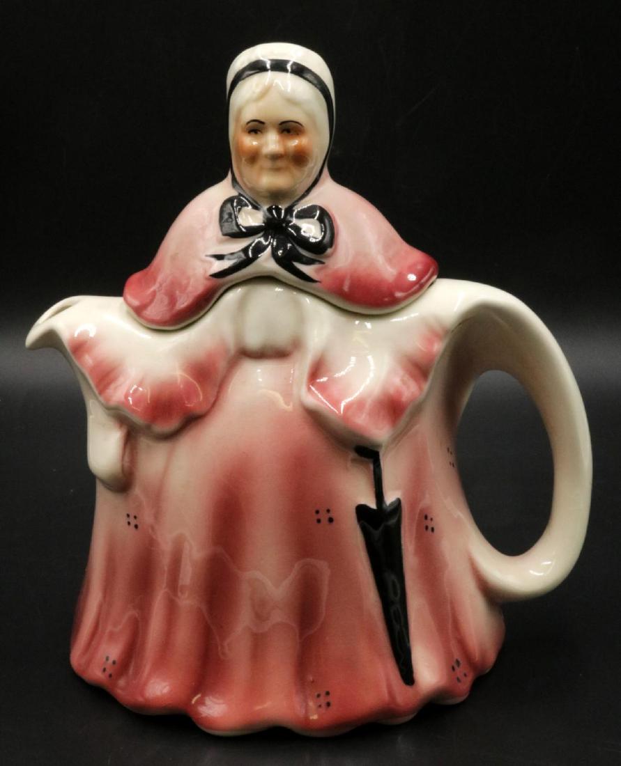 Tony Wood Ceramic Figural Tea Pot (1 of 3)