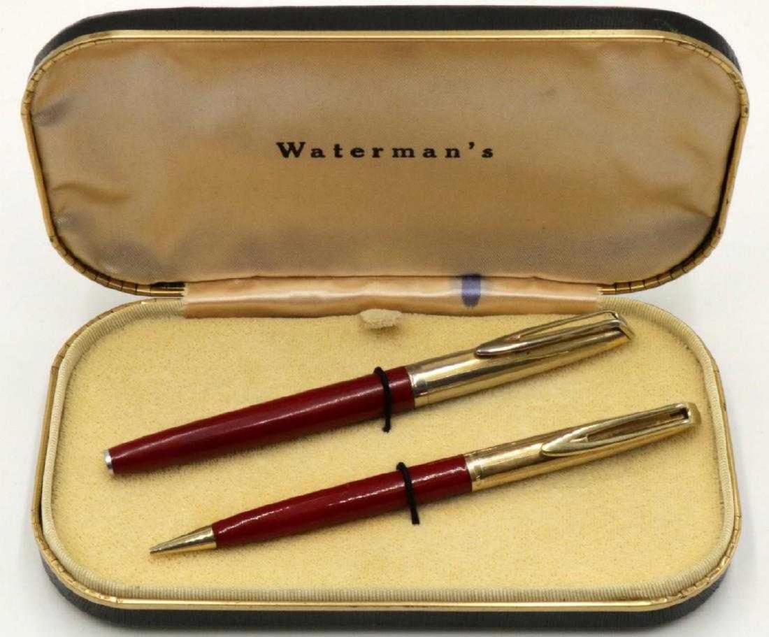 Watermans 14Kt Nib Pen Set w/ Box (1 of 3)