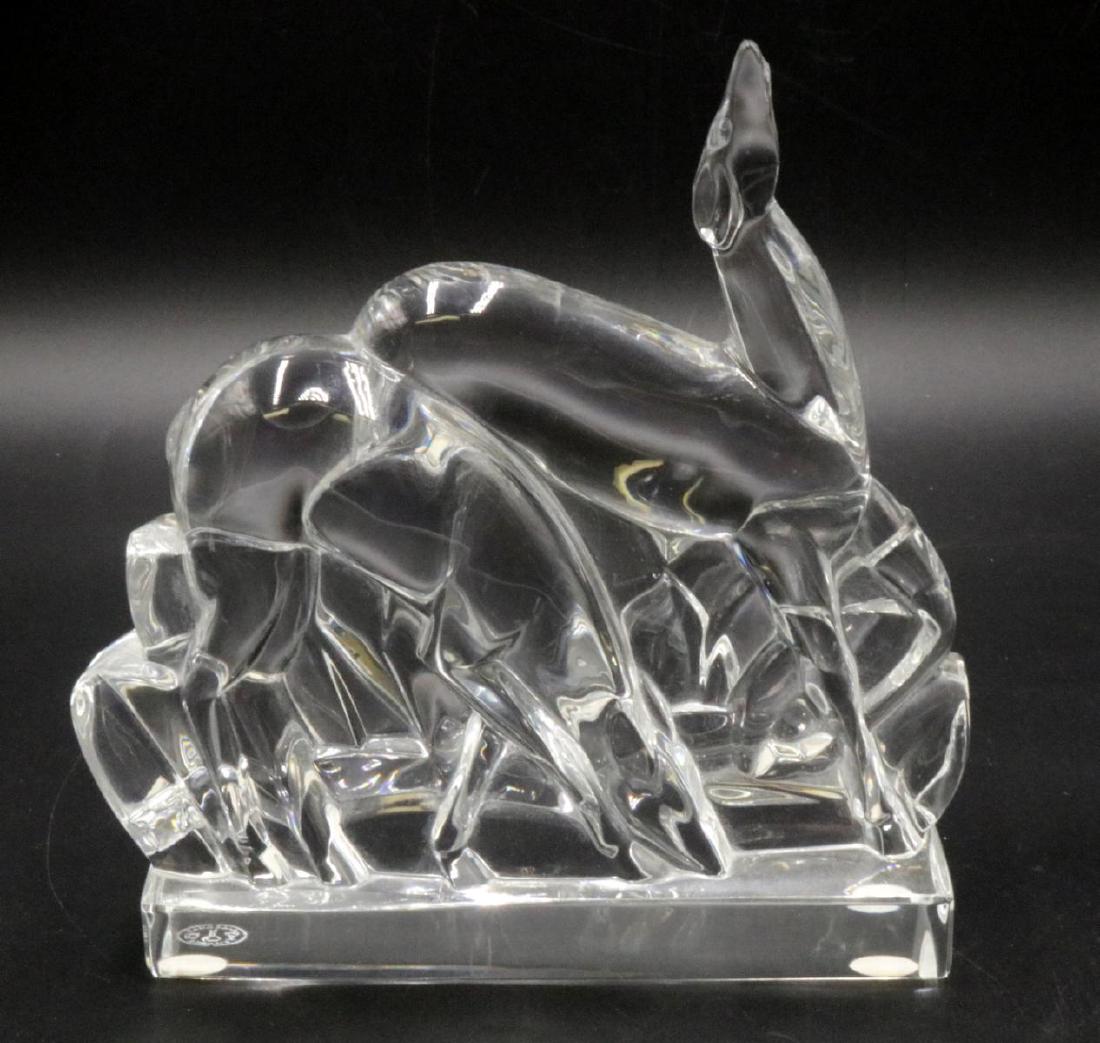 Baccarat Crystal Deer Group (1 of 3)