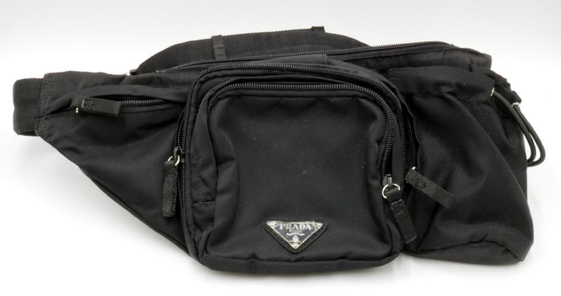Prada Black Fanny Pack (1 of 4)