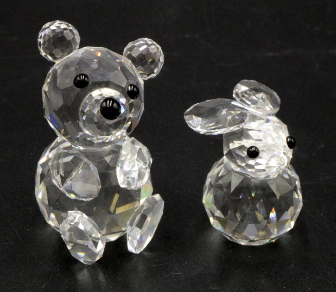 Swarovski Crystal Bear & Rabbit (1 of 2)