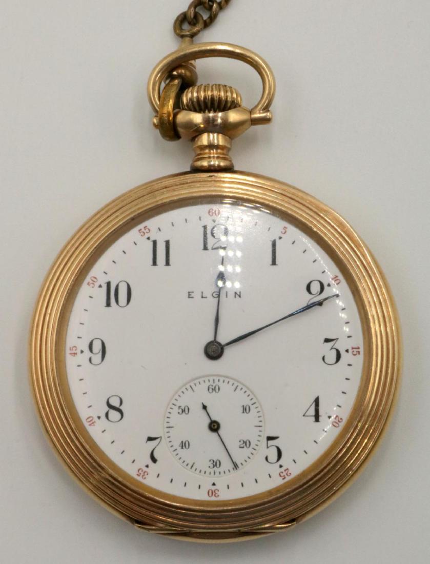 Antique Elgin 1908 15 Jewels Pocket Watch