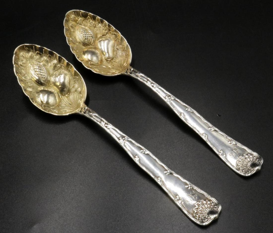 Antique Tiffany & Co. Sterling Serving Spoons